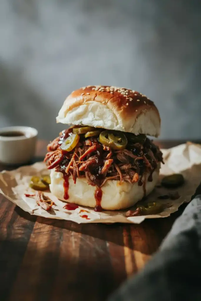 16 Creative Sandwich Recipe Ideas 8 Pulled Pork Brioche Sandwich