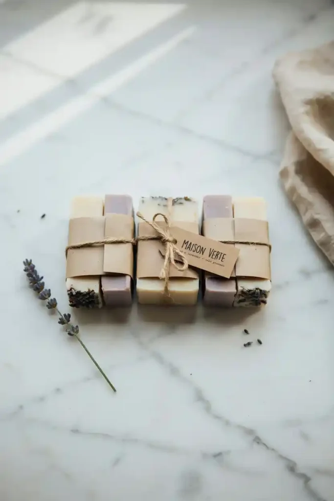 Soap Bars with Botanicals