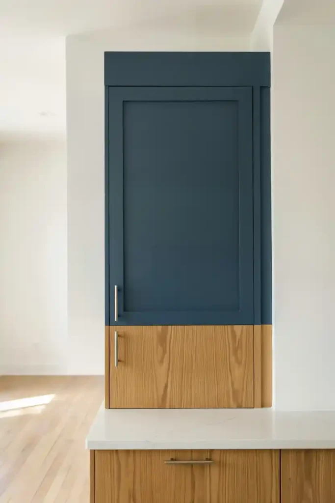 Two-Color Inset Panel Cabinet Painting
