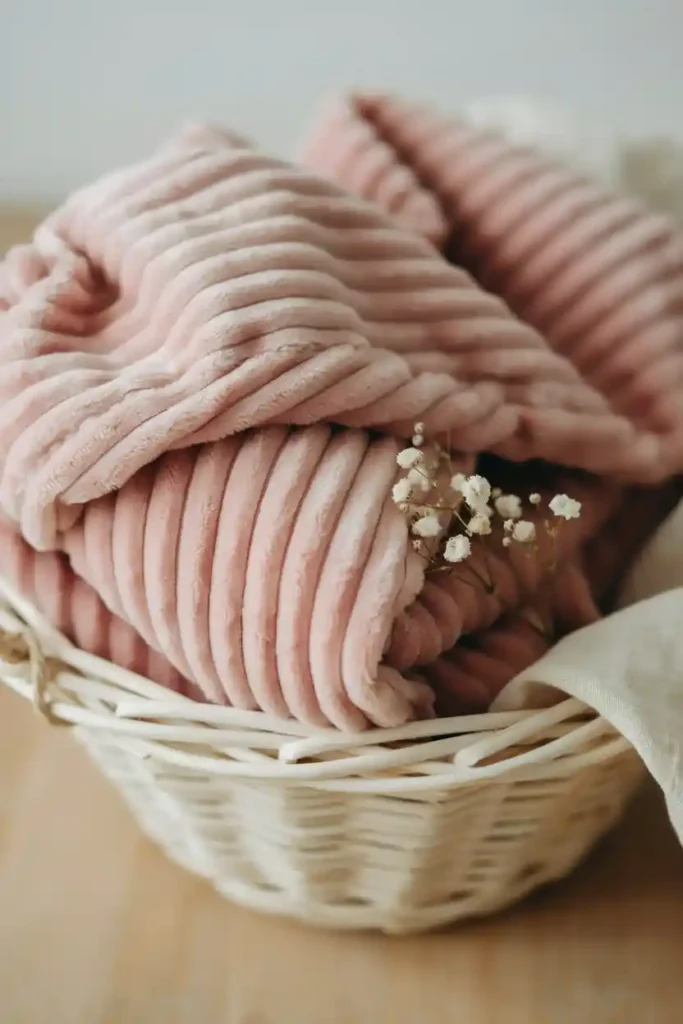 Velvet Chenille Baby Blanket